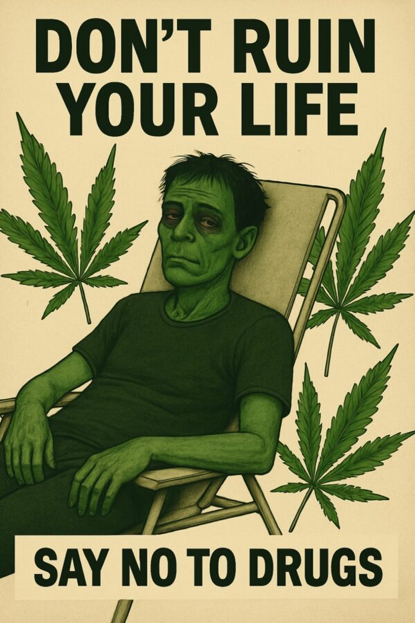 Say no to Green Drug Addict
